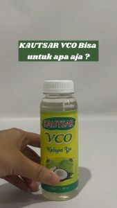 KAUTSAR VCO Kelapa Ijo 250ml Minyak Klentik Kelapa Hijau asli Virgin Coconut Oil Botol Bisa Diminum