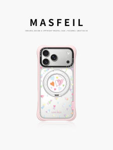 MASFEIL | Magnetic Stand Transparent Simple New Case