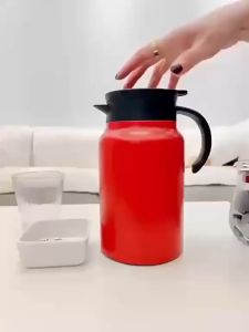 Ấm pha trà inox giữ nhiệt 1500ML  có lõi lọc inox 316 bình pha cafe nắp vặn đậy kín giữ nóng 10h lạnh 20 giờ