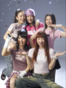 CryingCenter | Áo Thun Y2K Màu Hồng Phong Cách Vintage Mỹ Ôm Sát