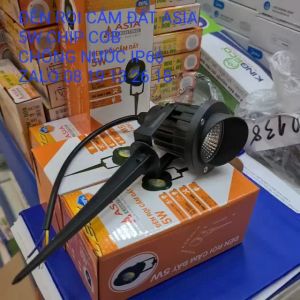 (Asia) Đèn Led rọi ngoài trời cắm cỏ đất chiếu cây Asia 5W 7W 10W chống nước IP66 bảo hành chính hãng.