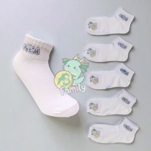 S15 Kaus Kaki wanita Dewasa Putih Special Pendek Style Korea