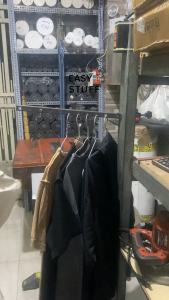 Cây phơi đồ gắn cửa sổ lan can gập gọn thép carbon sơn tĩnh điện tiện lợi Easy Stuff