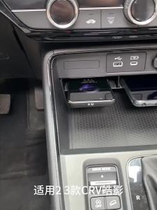 Hộp Đựng Đồ Trung Tâm Điều Khiển Xe Honda CR-V Thế Hệ Thứ 6 Hybrid Chất Liệu Nhựa ABS Phụ Kiện Độ Chế Dành Cho Các Mẫu Xe 2023-2026