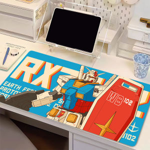 Bandai | Anime Mouse Pad Mechanical Warrior RX-78-2 G-gundam Gaming Large Carpet Gamer XXL Computer Keyboard Pad Rubber Desk Mat Mausepad