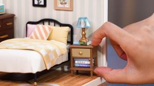 Robotime Rolife Super Creator Sweet Dream Bedroom (DW009) Plastic DIY Miniature House