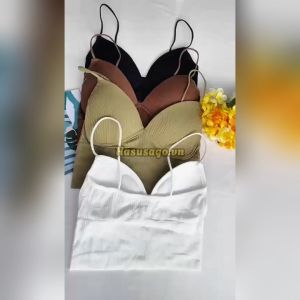[Mã A01] Áo Bra Nữ Cúp Ngực Khoét Sâu Đệm Đẩy Ngực Tone Màu Siêu Tây Freesize
