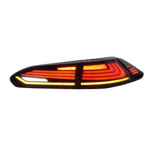 LED Taillight Assembly With Flowing Turn Signal and Brake