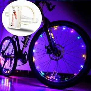 1PC Bicycle Wheel Decorative Light 3 Safety Modes MTB Waterproof Wheel Spoke Light Night Cycling Warning Bicycle Accessories