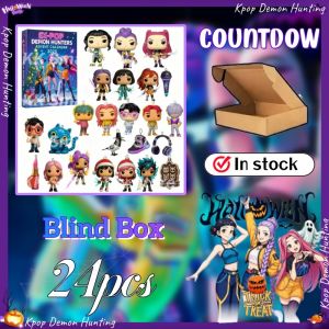 New In stock Christmas Kpop Demon Hunting 24pcs Advent Calendar Surprise Blind Boxes For Halloween Mystery Box Gifts Toys