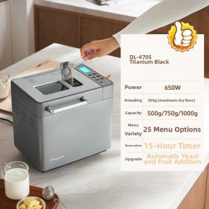 Donlim | Multipurpose Home Bread Maker For Making Mantou And Ice Cream