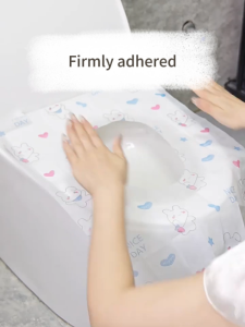 【40*60cm】 Hygienic Portable Travel Toilet Seat Covers 50/100 pcs Waterproof Non-Toxic Double-Layer Design