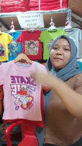 Code8.id DTF2 Baju Atasan Anak Distro Karakter Skate Never Lucu 1 - 10 Tahun