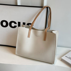 Fashionable Large Capacity Womens Shoulder Bag 2025 New Summer Stylish Tote Bag Versatile Commuter Bag Korean Style Handbag