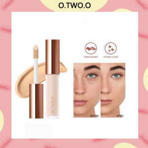 O.TWO.O Liquid Concealer Primer High Coverage Natural Long Lasting 4 Colors