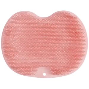Silicone Bath Mat Foot Scrubber Back Massager Dead Skin Remover Non-Slip Shower Mat Personal Hygiene Cleaning Tool