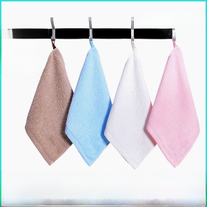 Pure Cotton Square Towel Baby Kindergarten Children Face Wash Towel Newborn Handkerchief Mouth Wipe Hand Towel