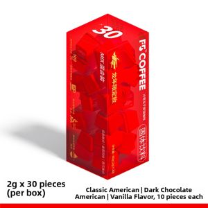 F5 | Zero Sugar No Fat Instant Freeze Dried Coffee Powder 30 Pieces