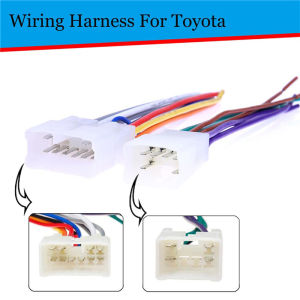 Female Toyota/Perodua Socket Power/Speaker Connector /Wire Harness for Car Radio Stereo Player Installation