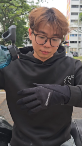 T2P Cold Weather Gloves Windproof Water Repellent Anti-Slip Motorcycle Cycling Skiing