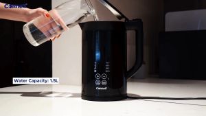 Cornell Digital Double Wall Cordless Jug Kettle 1.5L | CJK-1500DS (SUS304 Stainless Steel Cerek)