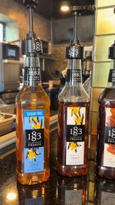 1883 MAISON ROUTIN Blue Curacao Syrup 1L | Premium French Citrus Syrup for Cocktails Mocktails Italian Soda & Lemonade