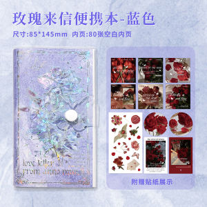 Portable Mini Pocket Notebook A7 Portable Memo Notebook Easy to Carry for Students And Professionals Retro Artistic Design