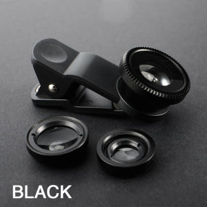3 In 1 Phone Fish Eye Lens Wide Angle Macro Lightweight Camera Lens With Clip Universal Cell Phone Lens For iPhone Xiaomi Huawei