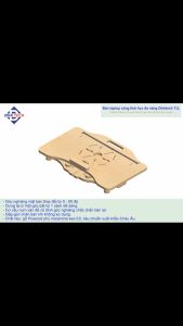 Bàn laptop công thái học đa năng Dinktech - góc nghiêng mặt bàn 0 - 90 độ - phiên bản TJL chỉ gấp gọn chân bàn