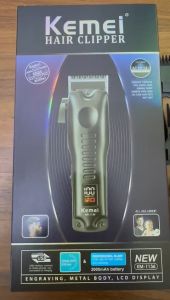 Kemei KM-1136 Alat Cukur Rambut Hair Clipper Trimmer