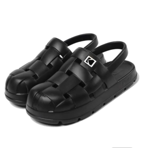 รองเท้ารัดส้นสีดำ Kodak แท้ 100% นำเข้าจากเกาหลี พร้อมส่ง!