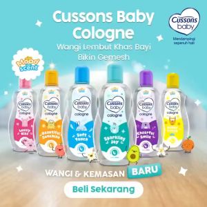 Cussons Baby Cologne 100ml: Minyak Wangi Bayi yang Alami