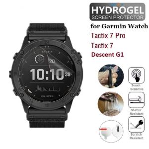 Soft TPU Hydrogel Film For Garmin Descent G1 Tactix 7 Pro Smart Watch Ultra-HD Clear Anti-Scratch Durable Screen Protector