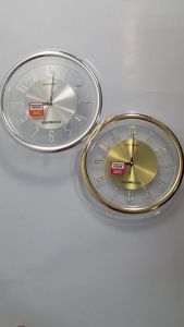 Jam Dinding Edison ES 318 CHR AL57 Chrome Diameter 310mm 31cm