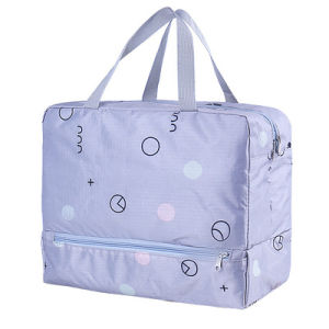 กระเป๋าว่ายน้ํากันน้ําแยกกระเป๋าฟิตเนสเปียกและแห้งสําหรับผู้ชายและผู้หญิง Thermal Beach Fitness Bag แบบพกพา < Ne1> กระเป๋าเก็บของ