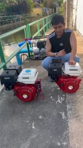 เครื่องยนต์เบนซิน 13 แรง รุ่นดึงสตาท มาตราฐานญี่ปุ่น รับประกันสินค้า 1 ปี รุ่นพิเศษ ประหยัดน้ำมัน