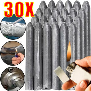 3/15/30pcs Low Temperature Repair Welding Rods Small Holes Repair Easy Melt for Powder Cored Aluminum Patch Up Rod Multipurpose Easy Melt Aluminum Welding Rod