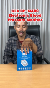GEA BP-M400 Electronic Blood Pressure Monitor BPM400 Tensimeter Digital Alat Ukut Tekanan Darah BPM 400 Tensi M