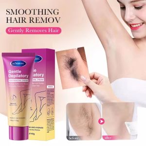 SADOER | Permanent Hair Removal Cream Hair Growth Inhibitor Face Arm Armpit Leg Intimate Areas Painless Depilatory For Men Women Care