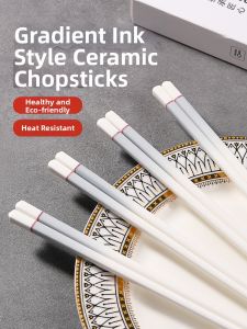 TAFUMAN | Food-Grade Ceramic Chopsticks Non-Slip Resistant To Mold High-Temperature