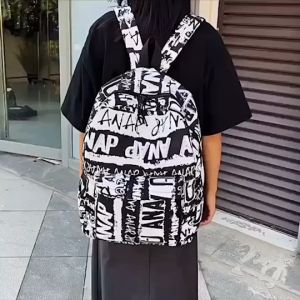 กระเป๋าแฟชั่น กระเป๋าเป้สะพายหลัง ลวดลายดีไซน์เก๋ จุของได้เยอะ ผ้าในลอนวัสดุคุณภาพ