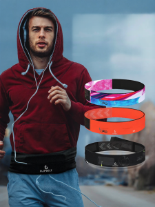 Magic Tape Sports Waist Bag for Running and Storage