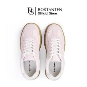 [Wenny Kelly Shoes] Bostanten Nami Sepatu Sneakers Wanita Sport Shoes Cream Pink Nyaman dan Serbaguna