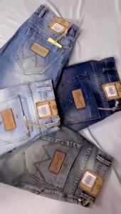 Celana Jeans Pendek Pria MC Wiscer Terlaris Model Sobek