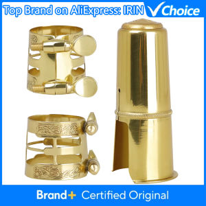 IRIN | IRIN Saxophone Mouthpiece Clip Metal Mouthpiece Cap Alto Tenor Sax Mouthpiece Cover Clip Woodwind Instrument Parts & Accessories