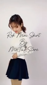 Rok Mini Olahraga Wanita - Rok Skirt Korea Premium Quality