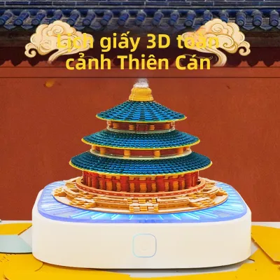 Lịch Điêu Khắc Giấy 3D Thời Trang