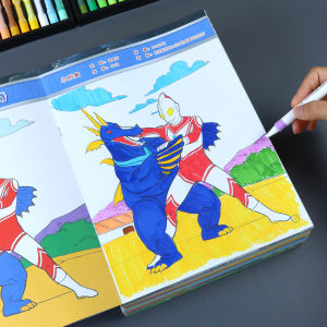 Superman Coloring Book for Toddlers Boys 3-6-7 Years Old Drawing Book Paint by Number Book Educational Toy Creative Art Workbooks