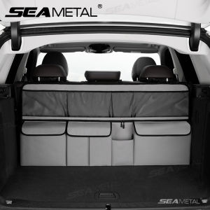Seamital túi lưu trữ cốp xe túi xếp đồ có thể gập lại ghế xe hơi trở lại treo lưu trữ túi gọn gàng Hộp phụ kiện xe