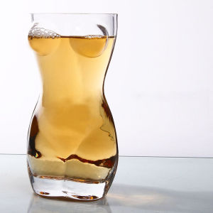Creative Beer Glasses Body Art Drink Cups Wine Bar Nightclub KTV Slamming Beauty Personality Beer Mug Mixing Highball Cups
